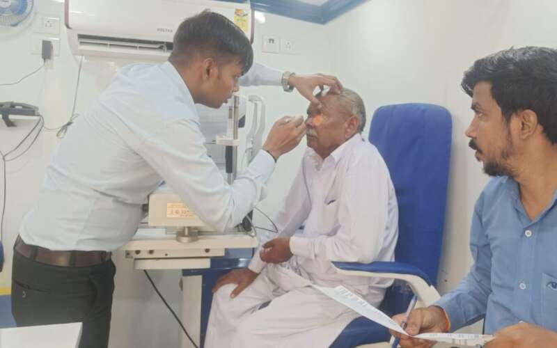 एबिलिटीज इंडिया पिस्टन्स एंड रिंग्स लिमिटेड ने आंखों की जांच और उपचार के लिए निशुल्क कैंप लगाया