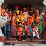 Ayodhya-श्री लंका होते हुए शेष भारत माला तक की पवित्र श्री राम पग यात्रा पहुंची नई दिल्ली
