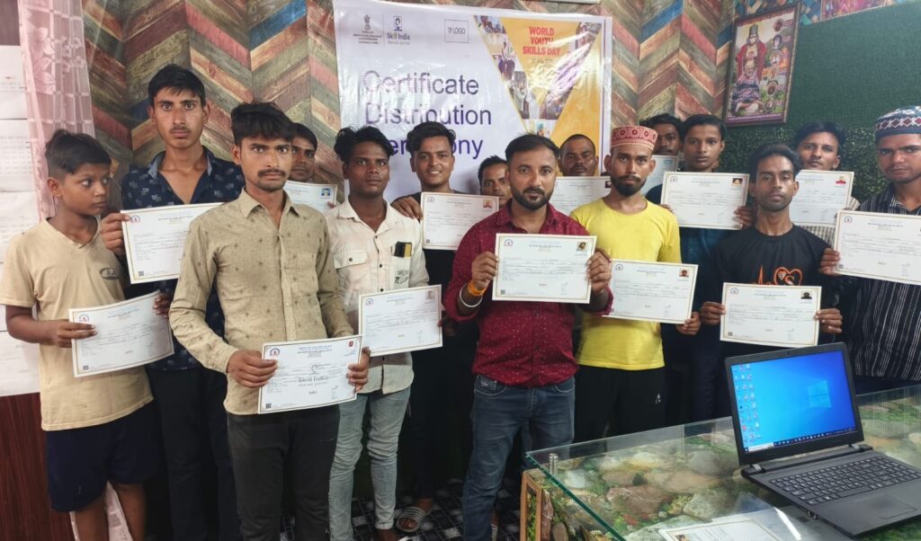विश्व युवा दिवस पर कौशल दीक्षांत समारोह का आयोजन