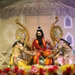 लव कुश रामलीला का तीसरा दिन: परशुराम बने मनोज तिवारी की धमाकेदार एंट्री से गूंजा लाल किला ग्राउंड